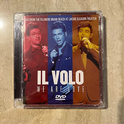 DVD  IL VOLO We Are Love Fillmore Miami Beach Jackie Gleason Theater 2013 (New) • $24.99