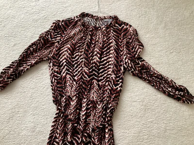 £25 • Buy Oliver Bonas Floor Length Patterned Dress - Size 10