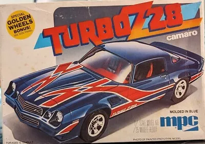 MPC 1981 Camaro Turbo Z28 1:25 Model Kit 1-0713 GOLDEN WHEELS • $40