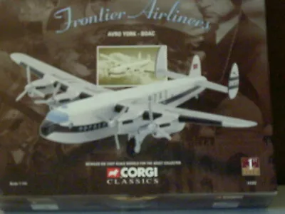 £23 • Buy Corgi Aviation 47202 Avro 685 York  BOAC  -  SPECIAL OFFER