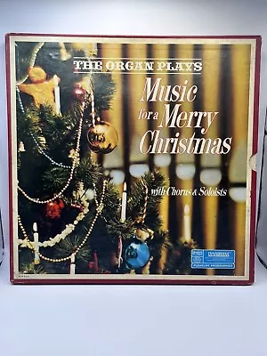 Reader's Digest The Organ Plays Music For A Merry Christmas 4 LP Set #RDA 42-A • $14.95