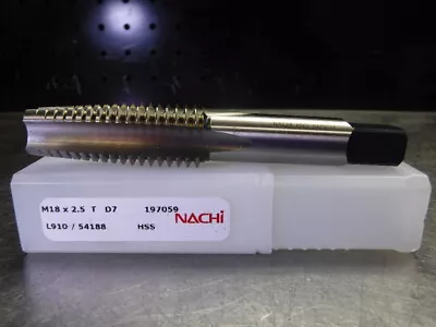 Nachi M18x2.5 T D7 Standard Metric Hand Tap L910/54188 (LOC2486) • $19.95