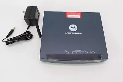 Motorola Wireless Router GZ53347 DSL Ethernet 4 Port RJ-45 3347-02-1022 Ethernet • $9.89