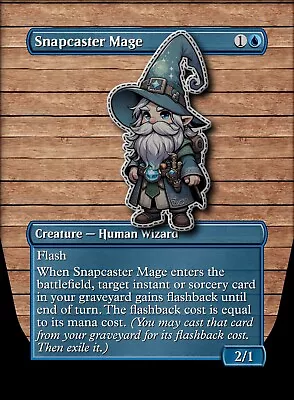 Snapcaster Mage - High Quality Custom Altered Art Card • $3.99