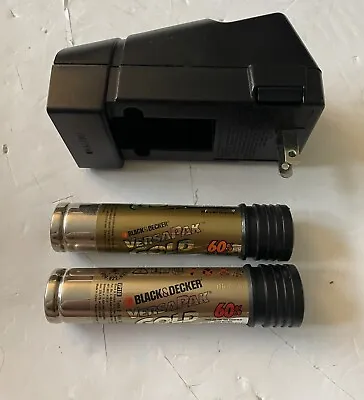 2 Black & Decker VersaPak Gold 3.6V Battery VP110 Rechargeable NiMH & Charger. • $49.97