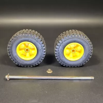 Mighty Tonka Dump Crane Axle Assembly Tires Wheels 1960's • $15.95