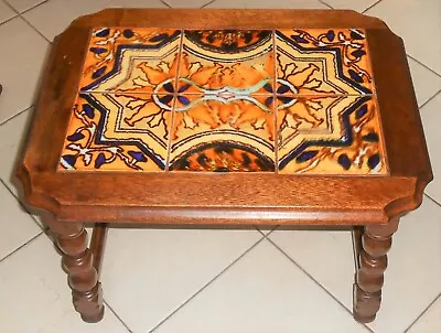 Vintage 1930's California Pottery 6-Tile Table • $224.98