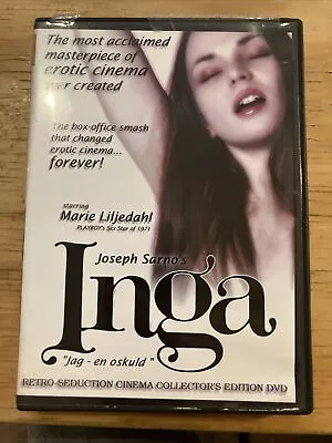 Inga (DVD 2002) Marie Liledahl 1968 Erotic Cinema • $55