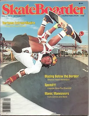 SkateBoarder Magazine September 1979 Sinclair And Henderson Beef Bowl Elguera • $40