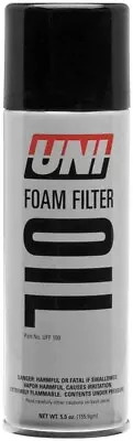 UNI Foam Air Filter Oil - Aerosol Can - 5.5 Oz - UFF 100 - Motorcycle/ATV Parts • $10.97