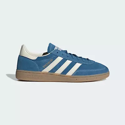 ADIDAS Originals HANDBALL SPEZIAL SHOES In Core Blue / Cream White • £110