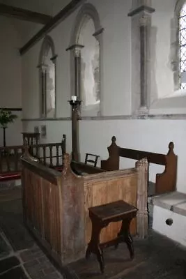 Photo 6x4 Old Pews In The Church North Stoke/SU6186 These Pews Are Old A C2009 • £2