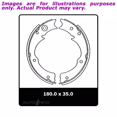 New PROTEX Parking Brake Shoe For MAZDA T3500 . WVL4B 3.5L 2D Bus RWD N1546 • $38.25