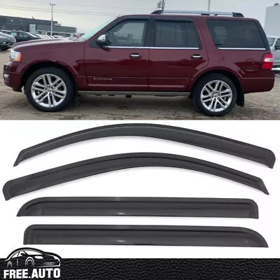 For 97-17 Ford Expedition 98-17 Navigator Window Visor Rain Sun Deflector • $26.66