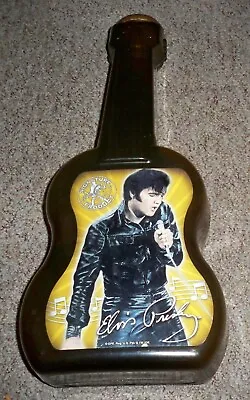 Elvis Presley Signature Product Rare 22  Empty Plastic Guitar Bank - Excellent ! • $16.99