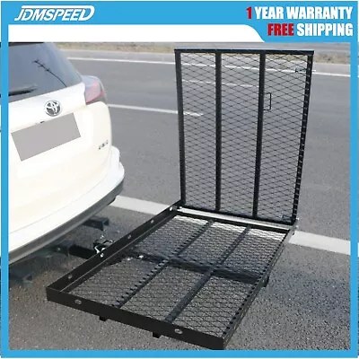 Folding Mobility Carrier Wheelchair Scooter Hitch Mount Medical Loading Ramp • $150.97