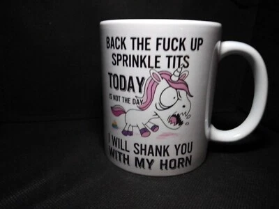 $10 • Buy 1 X 11oz Ceramic Mug - Unicorn Sprinkle
