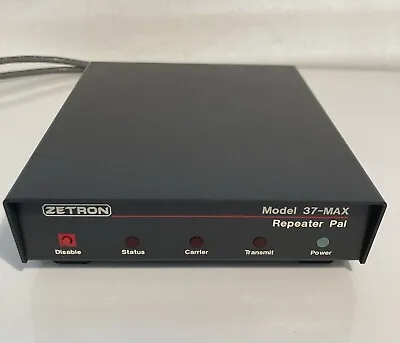 Zetron Model 37-MAX Repeater Pal Controller W/ Motorola Mobile 16 Pin Cable • $250