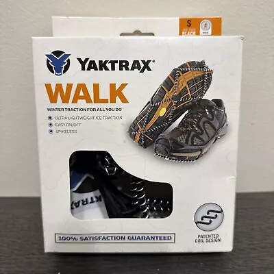 YAKTRAX Walk Ice Snow Traction - Size Small Womens 6.5-10 /  Mens 5-8.5 NEW • $12.50