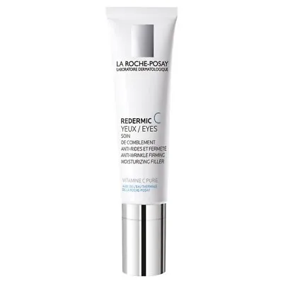 La Roche-Posay Redermic Vitamin C Anti-Ageing Plumping Hyaluronic Eye Cream 15ml • $45.85