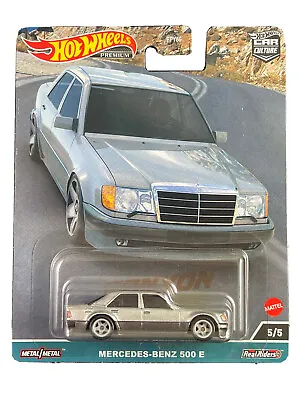 Hot Wheels Premium 2023 Circuit Legends 5/5 Mercedes-Benz 500 E • $6.36