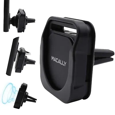 Macally Magnet Mobile Phone Holder Car Satnav Fan Lattice Smartphone Mount • £26.62