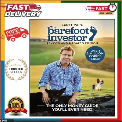 The Barefoot Investor Book By Scott Pape 2022 Revised Version • $23.25