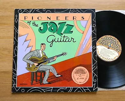 Pioneers Of The Jazz Guitar Eddie Lang Carl Kress Etc Yazoo L-1057 Vinyl NM • £30