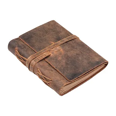 Leather Bound Journal Writing Notebook  - Lined Kraft Paper 300 Pages • $34.99