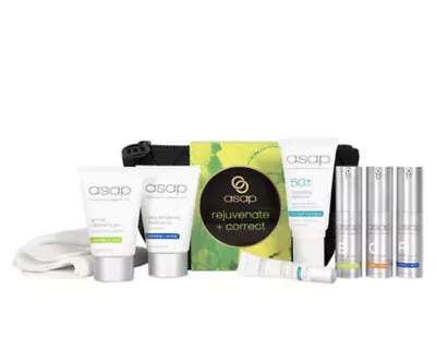 ASAP Rejuvenate Pack Travel Size Radiance B & C Serum Lip Balm Daily Scrub More • $169.90