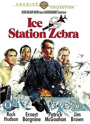 ICE STATION ZEBRA Rock Hudson (UK RELEASE) NEW SEALED DVD • £14.60