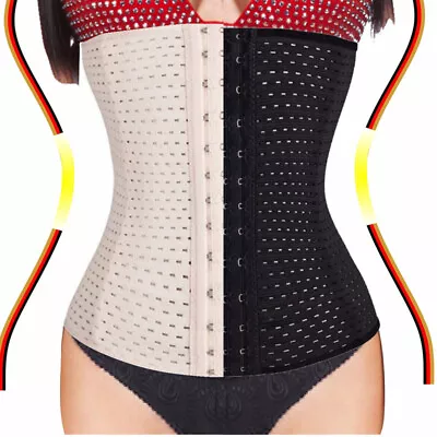 £7.79 • Buy Women's Boned Waist Training Underbust Corset Tummy Tucker Lowerback Support UK