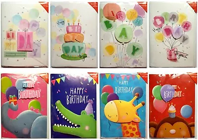 Musical Birthday Cards Light Up With Envelopes Premium Luxury Stationary Party • £2.89