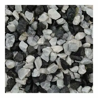 Black Ice Chippings 20mm Decorative Garden And Landscaping Gardens - 20 Kg • £13.95