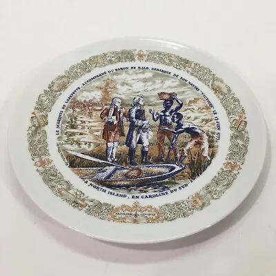 1973 Limoges France Henri D’Arceau.l. & Fils Plate “Victoire LE 13 June 1777 • $12.99