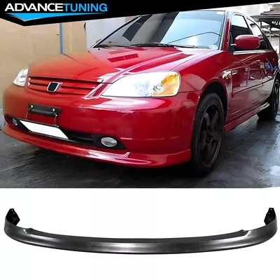 For 01-03 Honda Civic OE Factory Style Unpainted Front Bumper Lip Spoiler - PP • $69.99