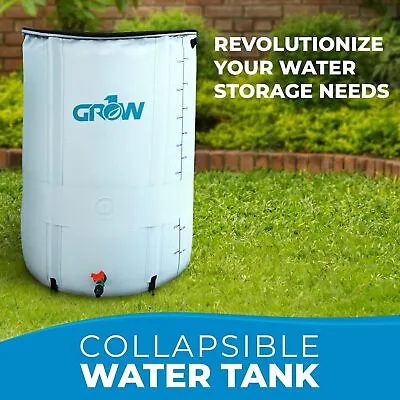 Grow1 Collapsible Water Tank HEAVY DUTY - Space Saving Water Reservoirs  • $119.50