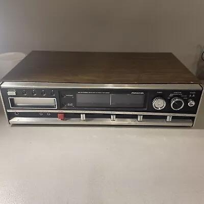 Vintage AM/FM Stereo Receiver/8 Track Recorder Model 4669 Powers Up • $9.99