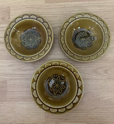 Vintage Set Of 3 Homer Laughlin Coventry Castilian Soup Cereal Bowls 6” X 1.5” • $12.99