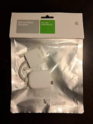 Apple OEM DVI To Video Adapter (M9267G/A) - White • $9.99
