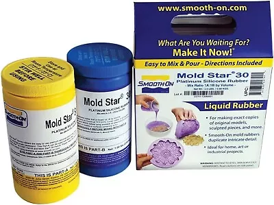 Mold Star 30 Silicone Mold Making Rubber - Trial Unit Ki • $38.38
