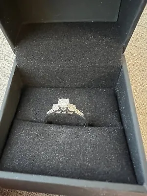 1/3 CT  Composite Diamond Engagement Ring Zales #20020064 • $440