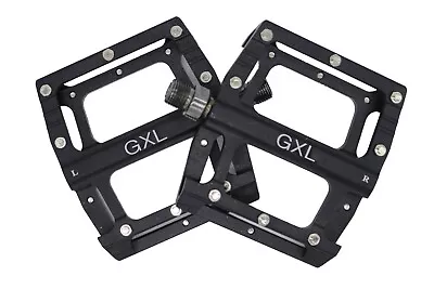 Bike Pedals Mountain Road Bicycle Flat Platform MTB Pedal Aluminum Alloy 9/16  • $24.99