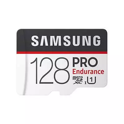 Samsung Pro Endurance 128GB Micro SD Card 100MB/S Dash Camera Security 4K Video • $58.95