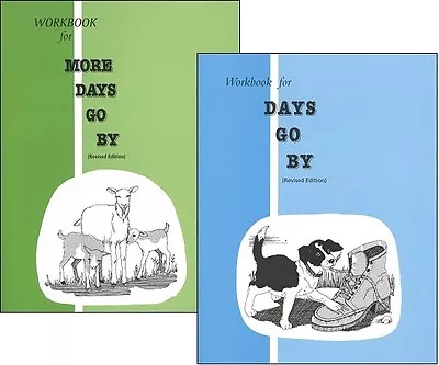 Pathway -Days Go By & More Days Go By Workbooks (Grade 1 Workbooks 2&3) • $7.98