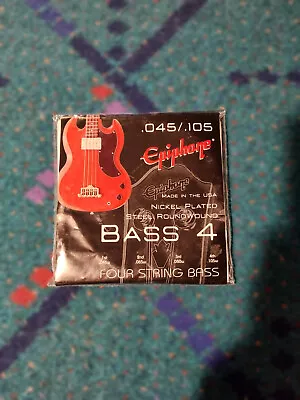 Epiphone SEBE-60 Bass Strings .045/.105 • $15