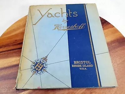 1935 Yachts By Herreshoff Bristol Rhode Island Vintage Sailing Catalog Hardcover • $84.99