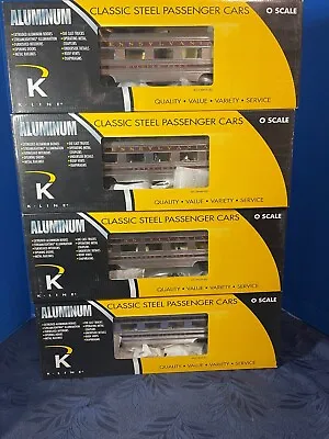 K-line K-4680k Pennsylvania Congressional Aluminum 15  Passenger 4 Car Train Set • $350