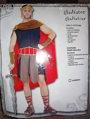 Mens Roman Gladiator Warrior Centurion Halloween Costume Medium • $24.99