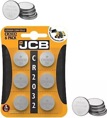 JCB CR2032 Lithium Coin Battery 220 MAh Cell - For Watches Devices Car Keys ! • £1.89